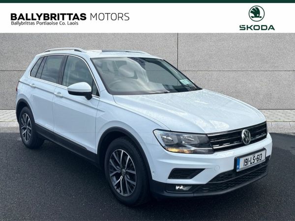 Volkswagen Tiguan SUV, Diesel, 2019, White