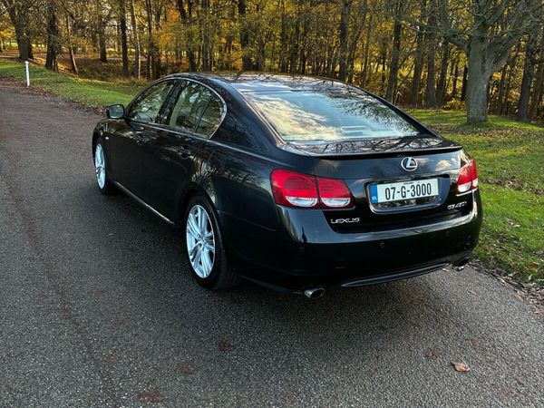 Lexus GS Saloon, Petrol Hybrid, 2007, Black
