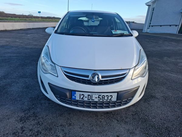 Vauxhall Corsa Hatchback, Petrol, 2012, White