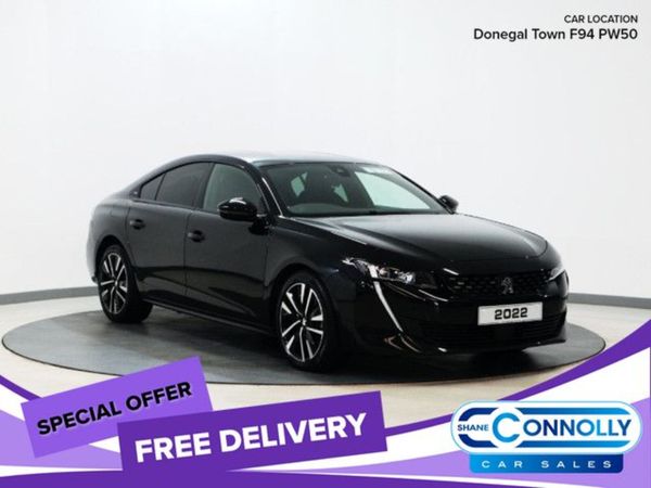 Peugeot 508 Hatchback, Petrol Hybrid, 2022, Black