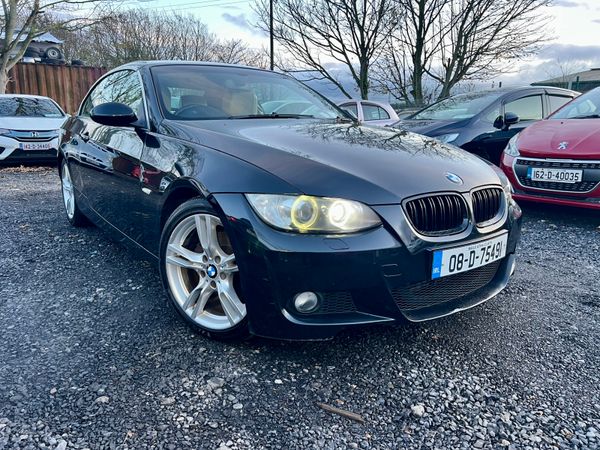 BMW 3-Series Convertible, Diesel, 2008, Black