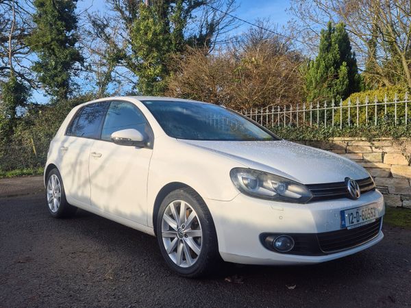 Volkswagen Golf Hatchback, Petrol, 2012, White