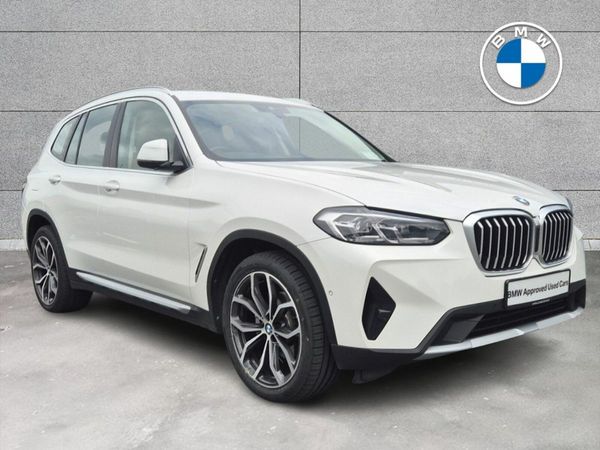 BMW X3 SUV, Diesel Hybrid, 2022, White