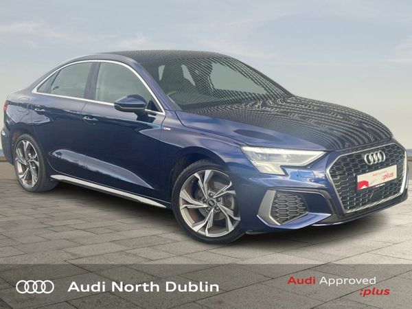 Audi A3 Saloon, Petrol, 2022, Blue