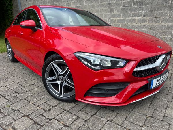 Mercedes-Benz CLA Saloon, Petrol, 2020, Red