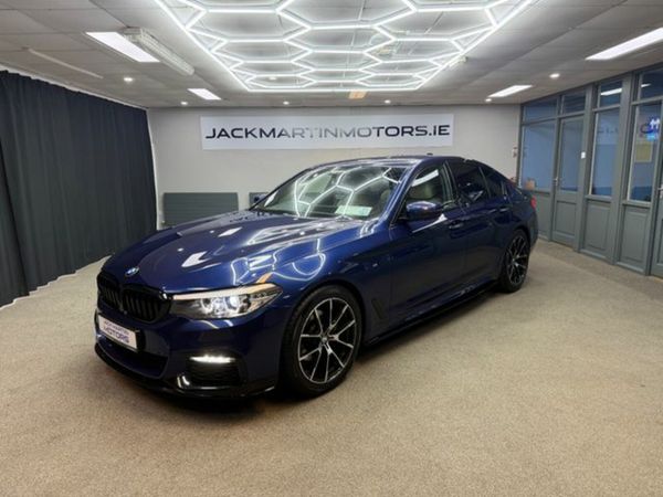 BMW 5-Series Saloon, Diesel, 2018, Blue