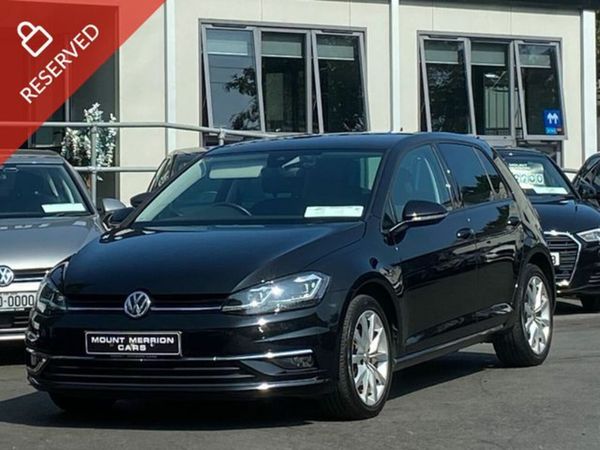 Volkswagen Golf Hatchback, Petrol, 2018, Black