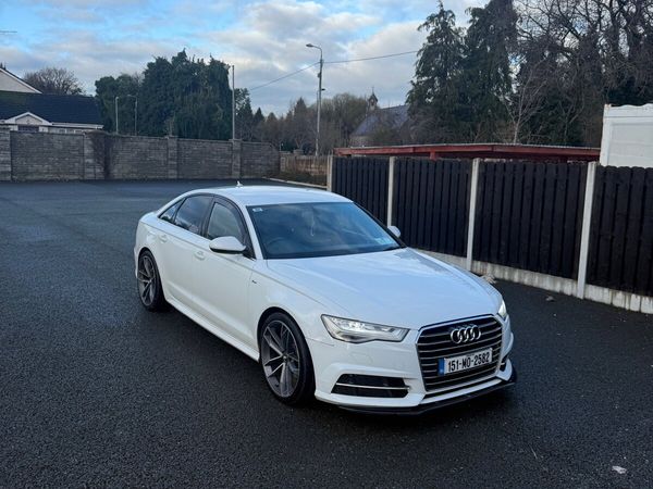 Audi A6 Saloon, Diesel, 2015, White