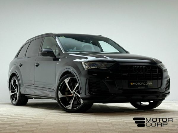 Audi Q7 SUV, Petrol Plug-in Hybrid, 2021, Black