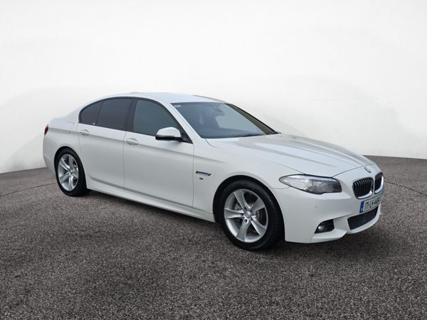 BMW 5-Series Saloon, Diesel, 2017, White