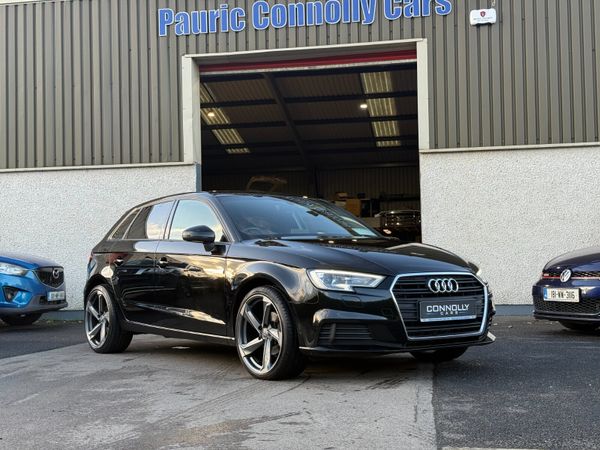 Audi A3 Hatchback, Diesel, 2018, Black