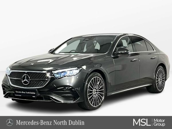 Mercedes-Benz E-Class Saloon, Diesel Plug-in Hybrid, 2026, Grey