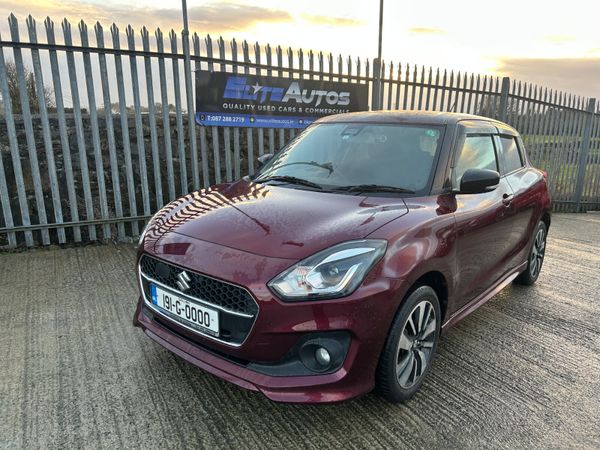 Suzuki Swift Hatchback, Petrol, 2019, Red