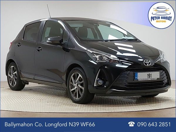 Toyota Yaris Hatchback, Petrol, 2019, Black