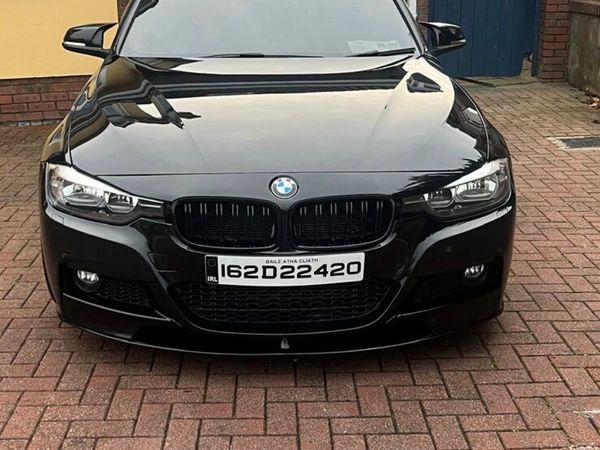 BMW 3-Series Saloon, Diesel, 2016, Black
