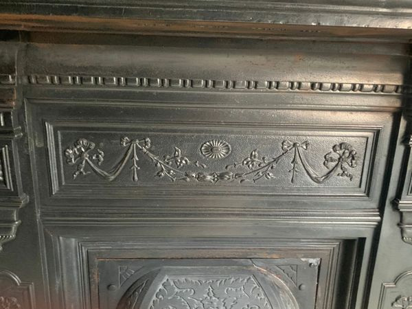 Antique Cast-Iron Victorian Fireplace Surround for sale in Co. Dublin ...