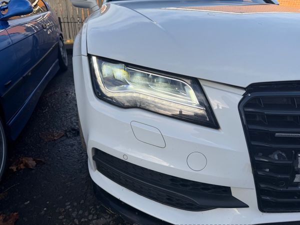 Audi A7 Saloon, Diesel, 2014, White