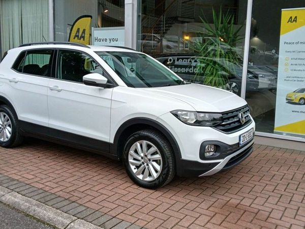 Volkswagen T-Cross SUV, Petrol, 2020, White