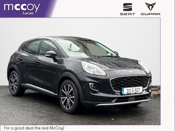 Ford Puma MPV, Petrol Hybrid, 2021, Black