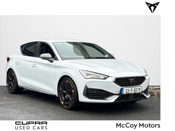 Cupra Leon Hatchback, Petrol Plug-in Hybrid, 2022, White