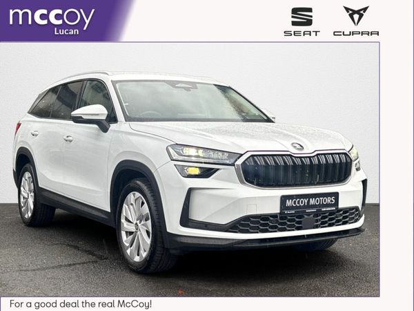 Skoda Kodiaq SUV, Petrol Plug-in Hybrid, 2025, White