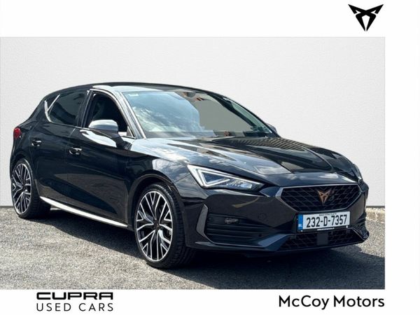 Cupra Leon Hatchback, Petrol Plug-in Hybrid, 2023, Black