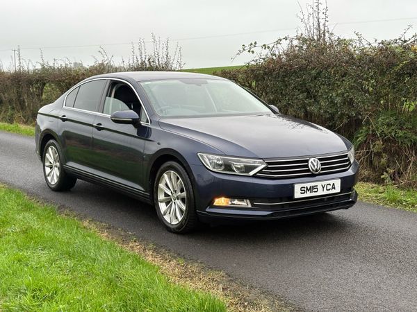 Volkswagen Passat Saloon, Diesel, 2015, Blue