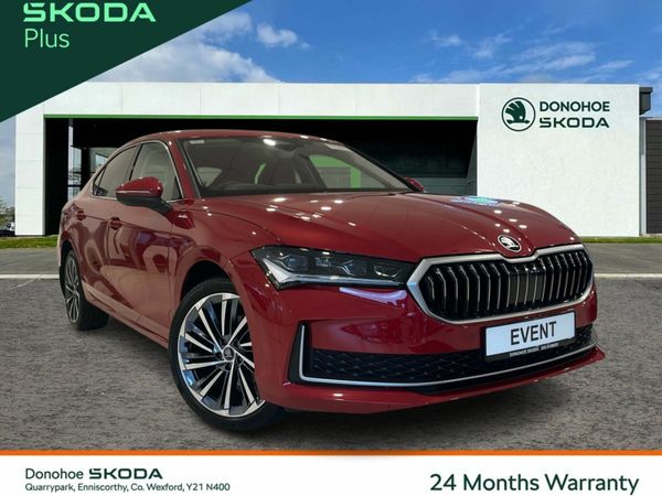 Skoda Superb Saloon, Diesel, 2026, Red