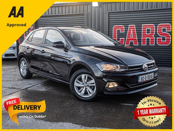 Volkswagen Polo Hatchback, Petrol, 2018, Black
