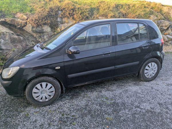 Hyundai Getz Hatchback, Petrol, 2006, Black
