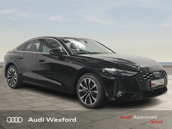 Audi A5 Saloon, Petrol Plug-in Hybrid, 2025, Black