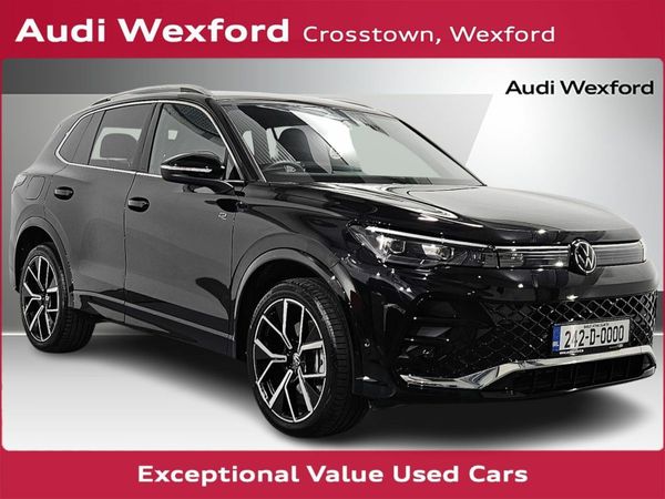 Volkswagen Tiguan SUV, Petrol Plug-in Hybrid, 2024, Black