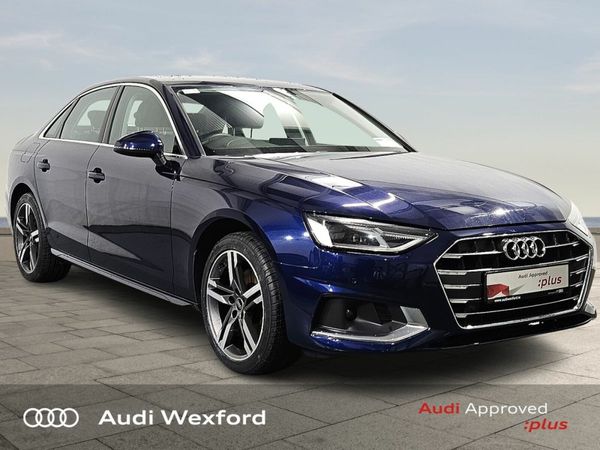 Audi A4 Saloon, Diesel, 2024, Blue