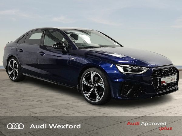 Audi A4 Saloon, Diesel, 2024, Blue