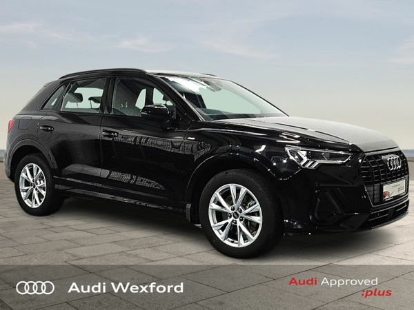 Audi Q3 SUV, Petrol Plug-in Hybrid, 2024, Black