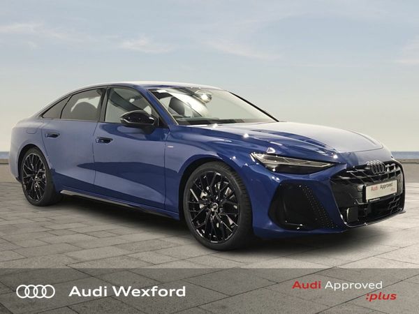 Audi A6 Saloon, Petrol Plug-in Hybrid, 2025, Blue