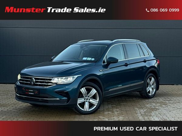 Volkswagen Tiguan SUV, Diesel, 2021, Blue