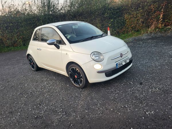 Fiat 500 Hatchback, Petrol, 2009, White