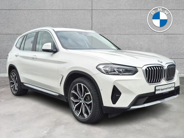 BMW X3 SUV, Diesel Hybrid, 2022, White