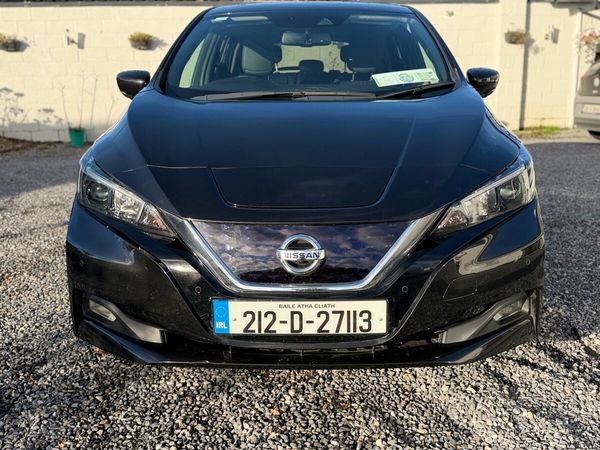 Nissan Leaf Hatchback, Electric, 2021, Black