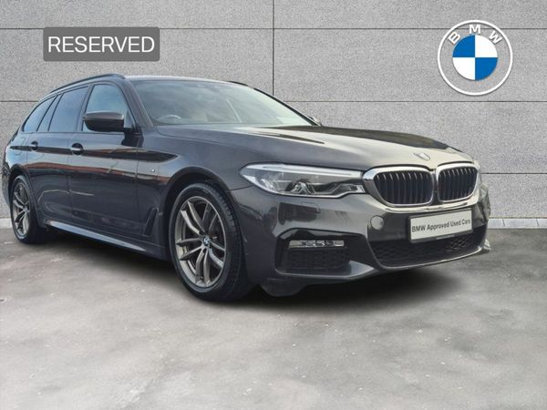 BMW 5-Series Estate, Diesel, 2018, Grey