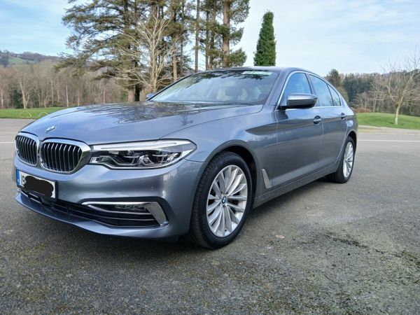 BMW 5-Series Saloon, Diesel, 2019, Blue