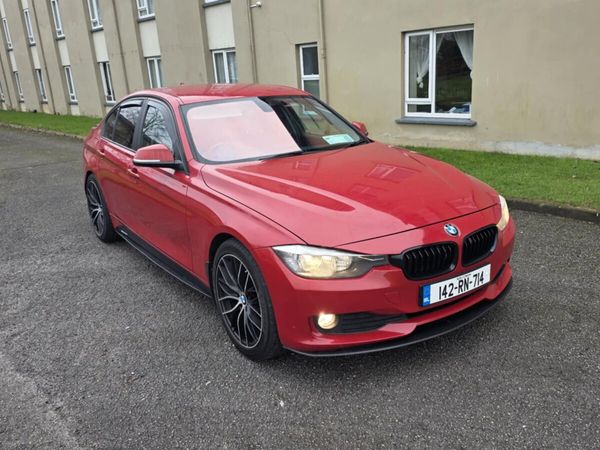BMW 3-Series Saloon, Diesel, 2014, Red