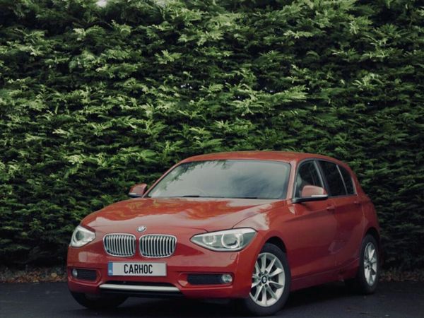 BMW 1-Series Hatchback, Petrol, 2015, Red