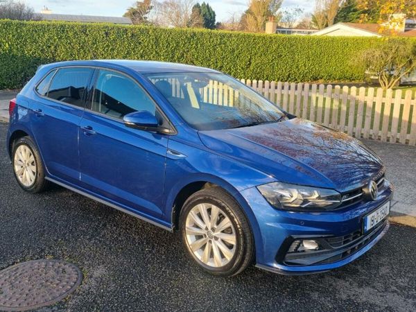Volkswagen Polo Hatchback, Petrol, 2019, Blue