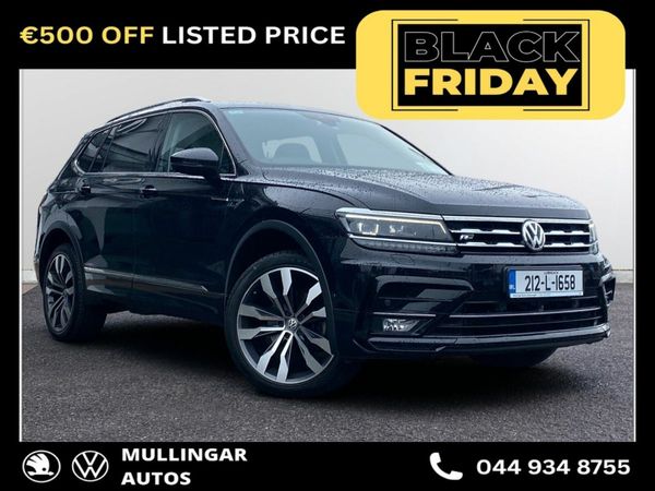 Volkswagen Tiguan Allspace SUV, Diesel, 2021, Black