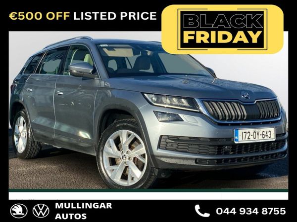 Skoda Kodiaq SUV, Diesel, 2017, Grey