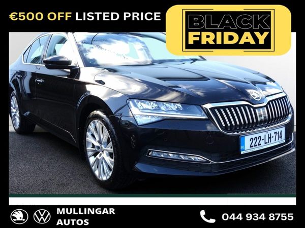 Skoda Superb Saloon, Petrol, 2022, Black
