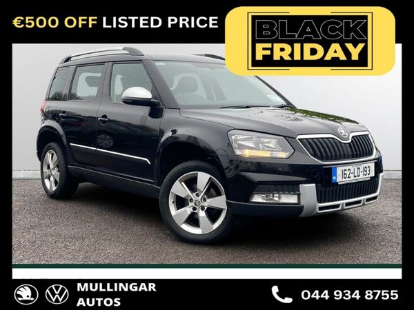 Skoda Yeti SUV, Diesel, 2016, Black