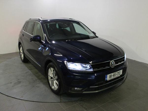 Volkswagen Tiguan SUV, Diesel, 2018, Blue